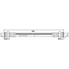 FBH6285 FIRST LINE Тормозной шланг