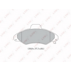 BD-3016 LYNX Комплект тормозных колодок, дисковый тормоз