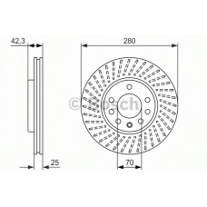 0 986 479 919 BOSCH Тормозной диск