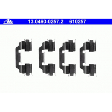 13.0460-0257.2 ATE Комплектующие, колодки дискового тормоза