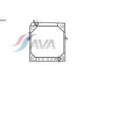 IV2011 AVA Радиатор, охлаждение двигателя