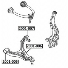 2001-005 ASVA Подвеска, рычаг независимой подвески колеса