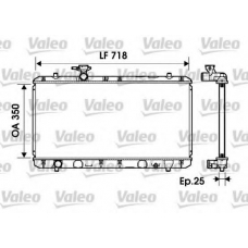 734164 VALEO Радиатор, охлаждение двигателя