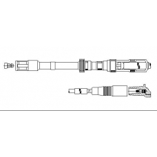 198/76 BREMI Провод зажигания