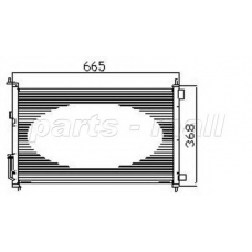 PXNCW-016 Parts mall Конденсатор, кондиционер