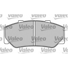 597102 VALEO Комплект тормозных колодок, дисковый тормоз