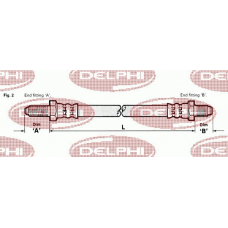 LH5143 DELPHI Тормозной шланг