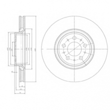 BG4071 DELPHI Тормозной диск