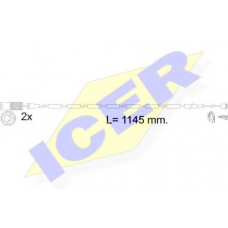 610607 E C ICER Сигнализатор, износ тормозных колодок