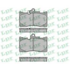 05P1331 LPR Комплект тормозных колодок, дисковый тормоз