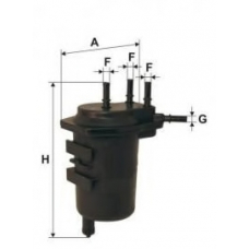 XN135S UNIFLUX FILTERS Топливный фильтр