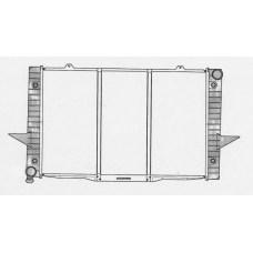 0100532 BEHR Radiator