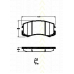 8110 42025 TRISCAN Комплект тормозных колодок, дисковый тормоз