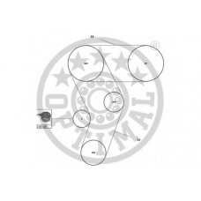 SK-1648 OPTIMAL Комплект ремня грм