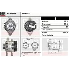 DRA0668 DELCO REMY Генератор