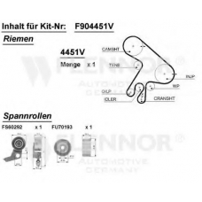 F904418V FLENNOR Комплект ремня грм