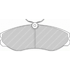 FSL909 FERODO Комплект тормозных колодок, дисковый тормоз