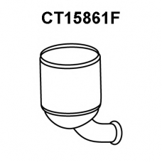 CT15861F VENEPORTE Сажевый / частичный фильтр, система выхлопа ОГ