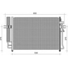 350203473000 MAGNETI MARELLI Конденсатор, кондиционер