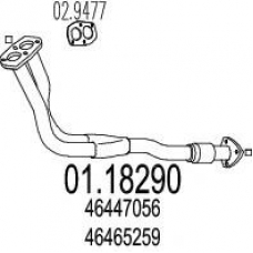 01.18290 MTS Труба выхлопного газа
