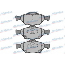 AC800281D AC Delco Комплект тормозных колодок, дисковый тормоз