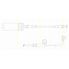 8115 11026 TRISCAN Сигнализатор, износ тормозных колодок