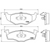 P 85 025 BREMBO Комплект тормозных колодок, дисковый тормоз