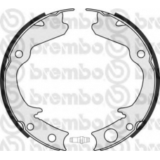 S 78 508 BREMBO Комплект тормозных колодок, стояночная тормозная с