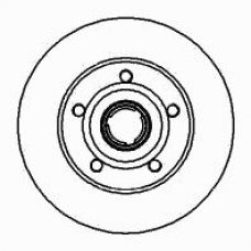 1815204757 S.b.s. Тормозной диск