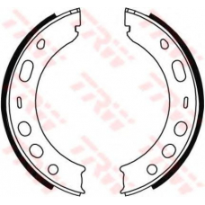 GS8706 TRW Комплект тормозных колодок, стояночная тормозная с