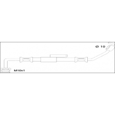 G1903.79 WOKING Тормозной шланг