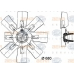 8MV 376 728-681 HELLA Вентилятор, охлаждение двигателя