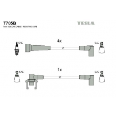 T705B TESLA Комплект проводов зажигания