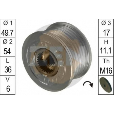 ZN5463 ERA Механизм свободного хода генератора