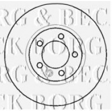 BBD5916S BORG & BECK Тормозной диск