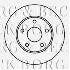 BBD4646 BORG & BECK Тормозной диск