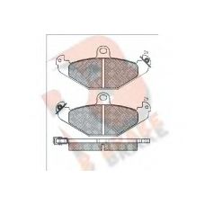 RB0874 R BRAKE Комплект тормозных колодок, дисковый тормоз