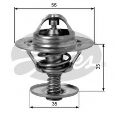 TH09582 GATES Термостат, охлаждающая жидкость