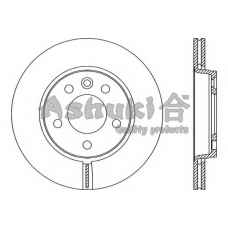 QV605-03 ASHUKI Тормозной диск