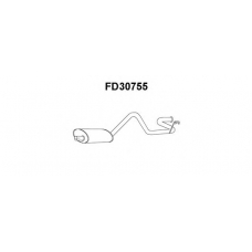 FD30755 VENEPORTE Глушитель выхлопных газов конечный