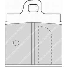FDB92 FERODO Комплект тормозных колодок, дисковый тормоз
