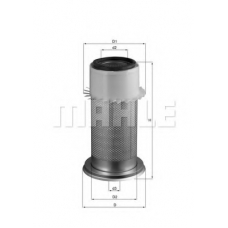 LX 650 KNECHT Воздушный фильтр