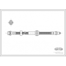19032288 CORTECO Тормозной шланг