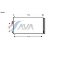 TOA5410 AVA Конденсатор, кондиционер