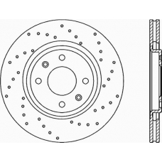 BDRS1112.25 OPEN PARTS Тормозной диск