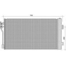 350203251000 MAGNETI MARELLI Конденсатор, кондиционер