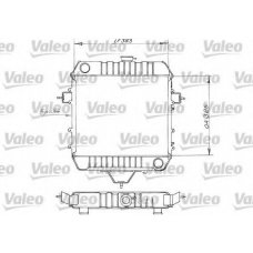 819203 VALEO Радиатор, охлаждение двигателя