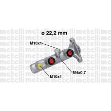 05-0591 METELLI Главный тормозной цилиндр