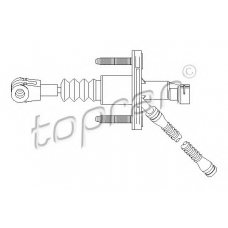 207 028 TOPRAN Главный цилиндр, система сцепления