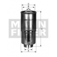 WK 853/14 MANN-FILTER Топливный фильтр